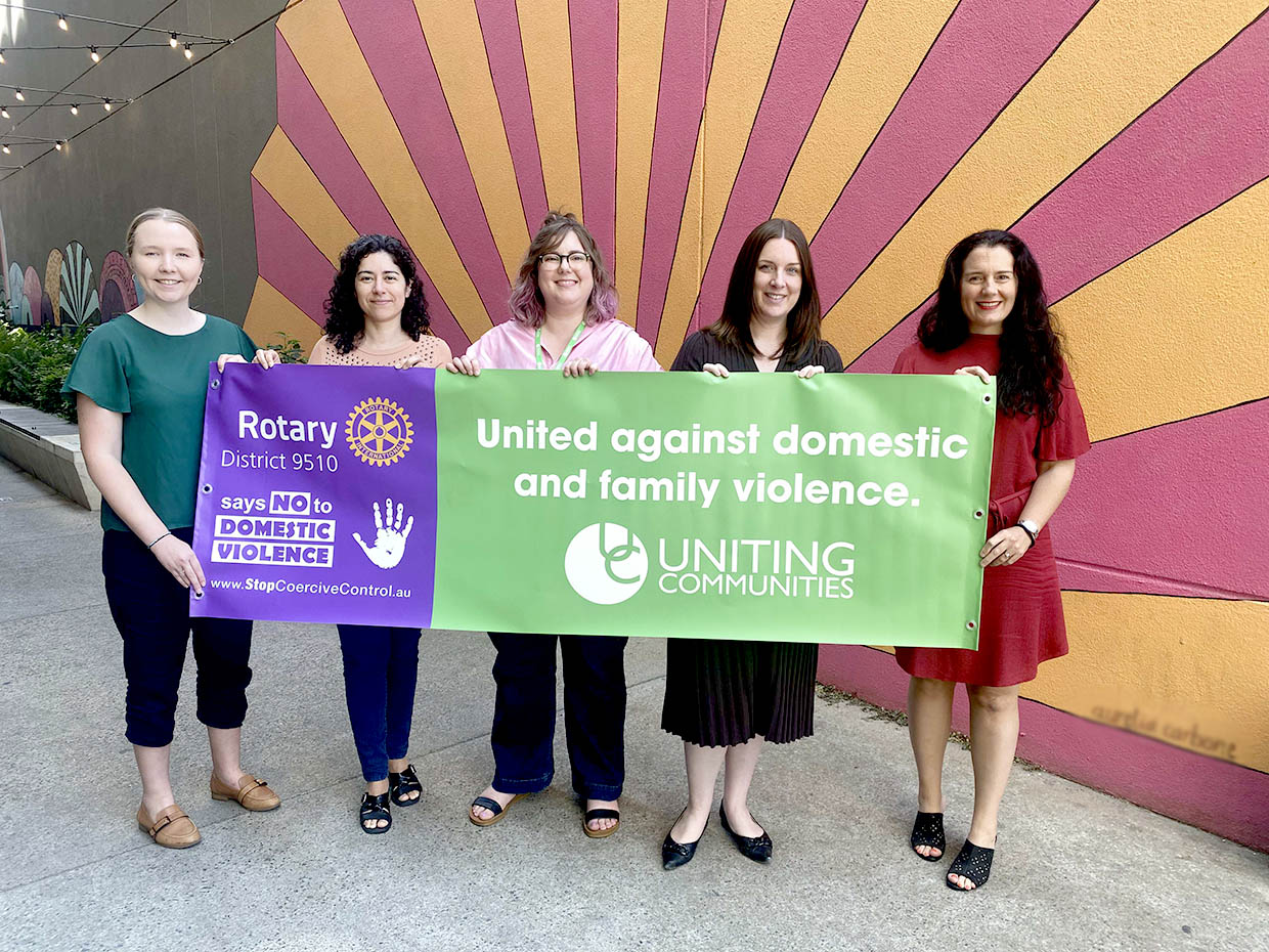 Rotary says No to Domestic Violence