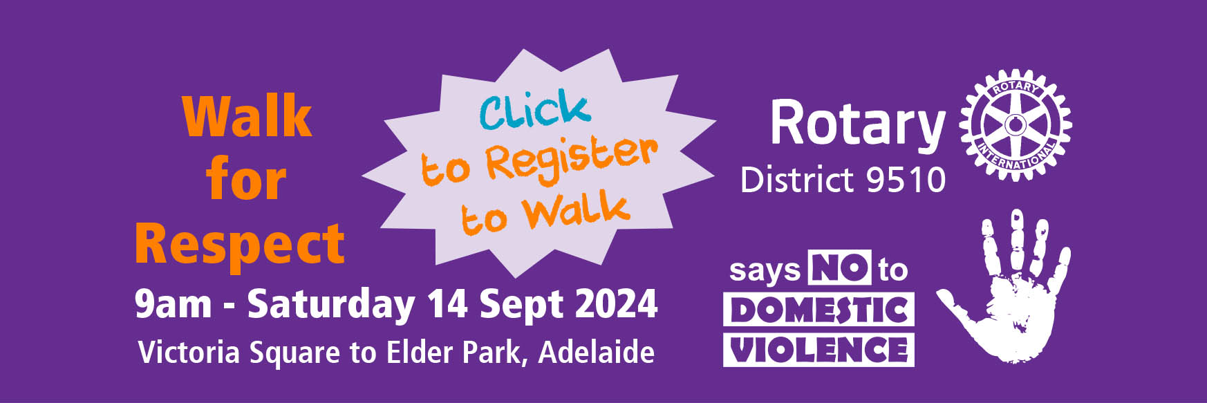 Rotary says No to Domestic Violence