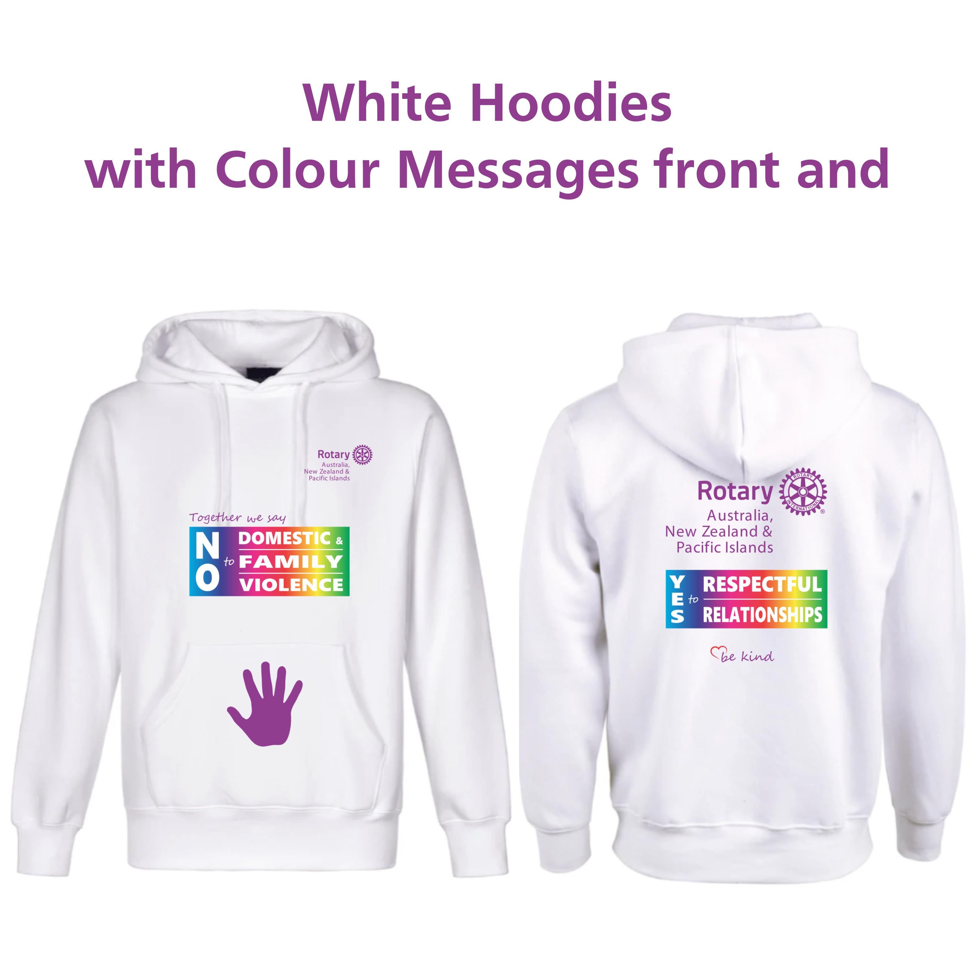 White Hoodies
