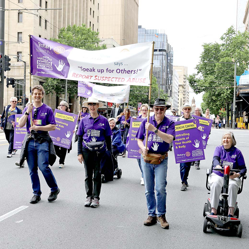 Rotary Adelaide Light banner