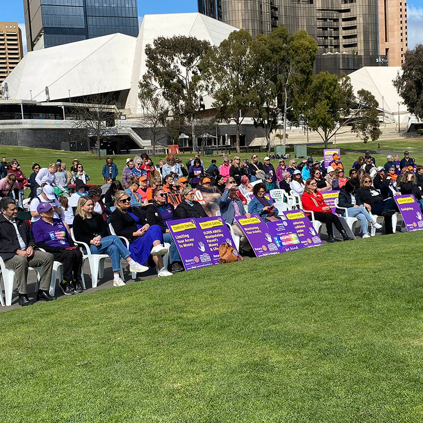 Elder Park Crowd