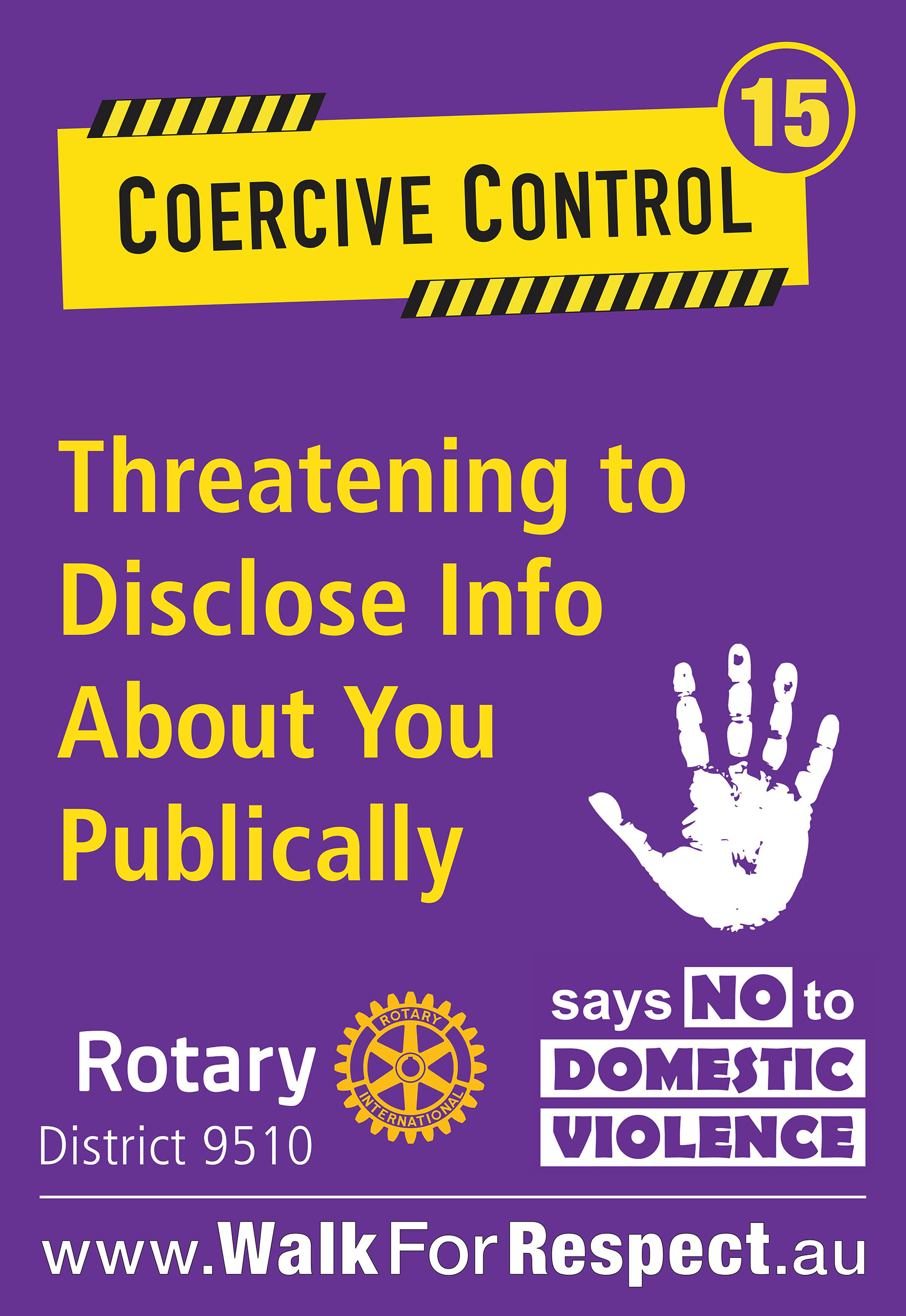 /15 - Threatening to Disclose Information about you Publically